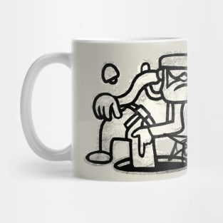 Journey Below - Leaning Graff Character Mug